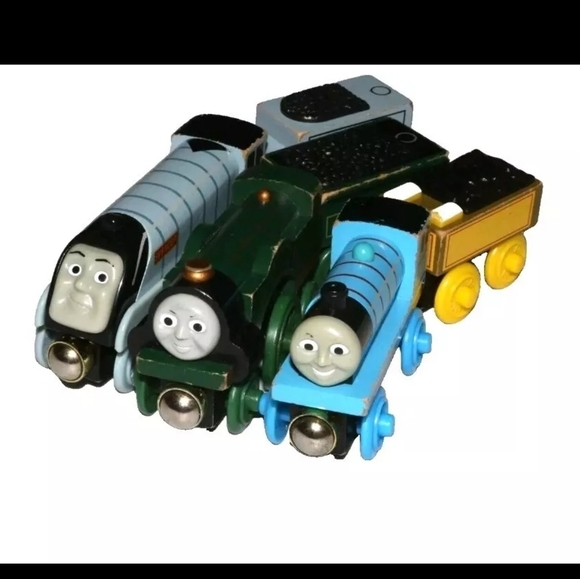 Thomas & Friends Other - Wooden thomas trains RFID Emily, Edward, Spencer, Molly's tender - LOT 💥